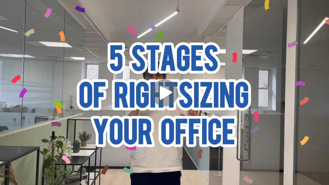 Five stages of rightsizing your office