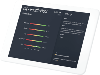 Kiosk wellness view darkmode Kiosk wellness view darkmode