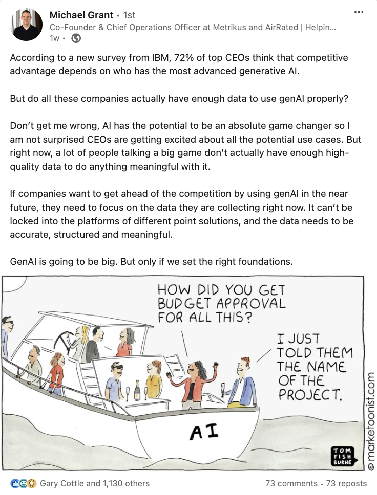 Are companies just using AI as a buzzword?