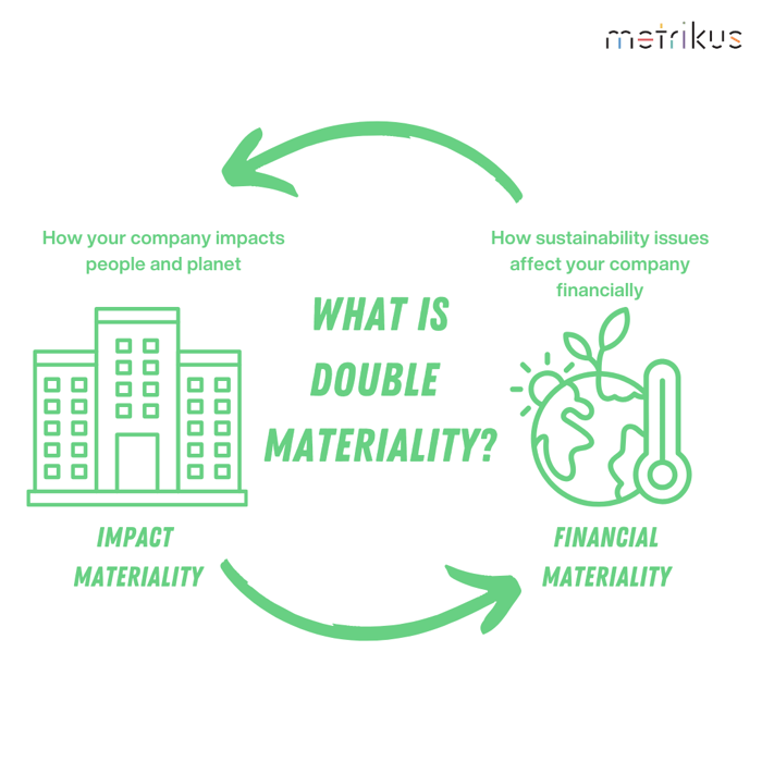 What is double materiality